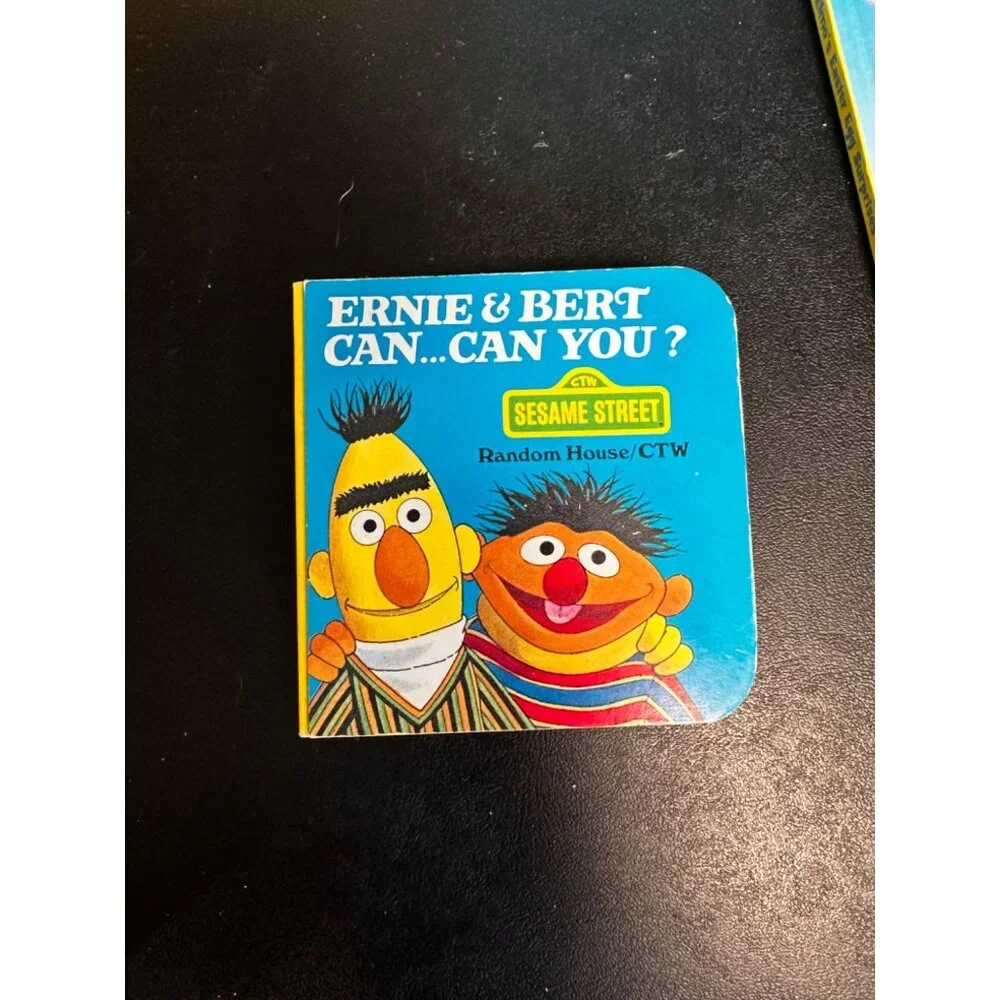 Lot of 6 Sesame Street books Count‎ Bert Ernie Treasury Elmo Cookie Monster